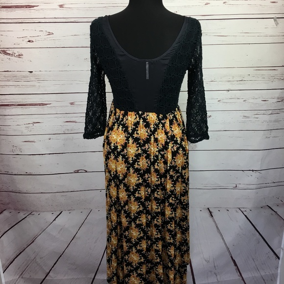 Free People Lonesome Dove Crochet Hi Low Dress - Picture 5 of 6